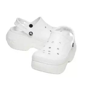 [크록스][] 벨라 클로그 여성 통굽 키높이 슬리퍼 샌들 (210062-100) 735269