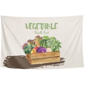 패브릭프린트 샐러드 건강한 주변 인테리어 트리 가벼운 음식 레스토랑