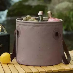 접이식 캠핑 가방 설거지 바구니 커피 장바구니 다용도 20L 설거지통