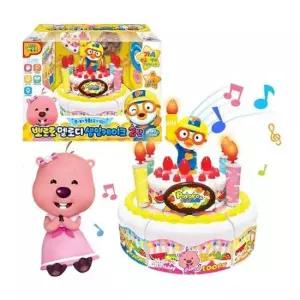 과자장난감 유아 뽀로로 멜로디 생일 케이크 2탄 임의 배송
