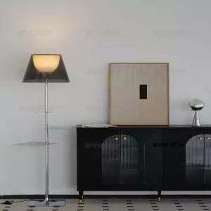 거실 플로어 투명 램프 인테리어 스탠드조명 테이블