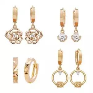 골드 귀걸이 진주 인기신상 원터치 링 금침 기념일 14