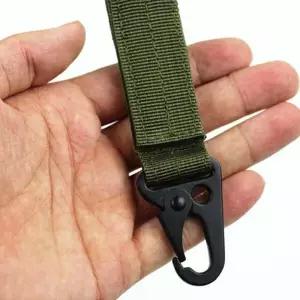 TBZ 아웃도어 밀리터리 미니 카라비너 카키 1개