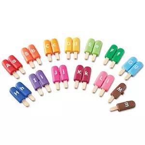 어린이집 알파벳매칭교구 아이스크림 맞추기놀이 장난감끼우기