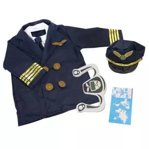 유치원 직업체험학습 비행기 조종사 역할의상 상황극 어린이코스튬