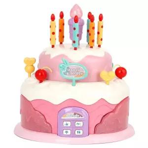 어린이 유아 생일축하 2단케이크 장난감 어휘력향상 소꿉놀이완구