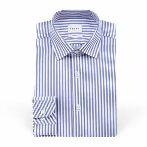 [롯데백화점]예작 [예작] 남성 런던스트라이프 슬림핏 긴소매셔츠 JSO1-YJ4SUS528BL