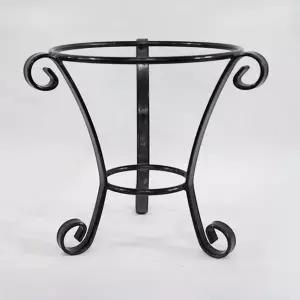 [RIZPICK]흔들림 없는 높은 수반 철재 받침대 화분 다이 받침 미니가든