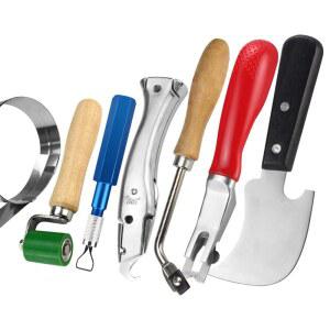 장판 커팅기 PVC 홈파기 가용 슬롯커터 경량그루버 톱날 현장가이드머신 인테리어 도배