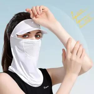 쿨링 통기성 차외선 차단 시원한 캡바라클라바 마스크