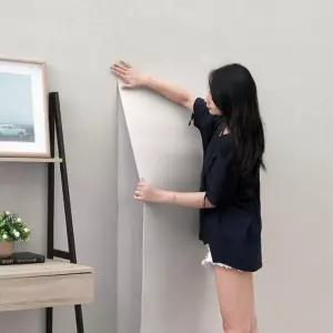 벽지 데코 인테리어 패브릭 단열 결로방지 스티커형