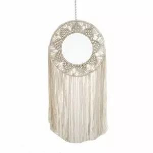 마크라메 태피스트리 벽걸이 거울