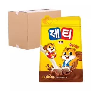 [박스] 동서 제티 초코 리필 400g 12입