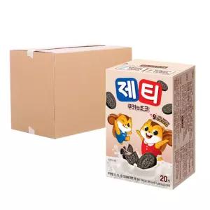 [박스] 동서 제티 쿠키앤쵸코스틱 20T 10입