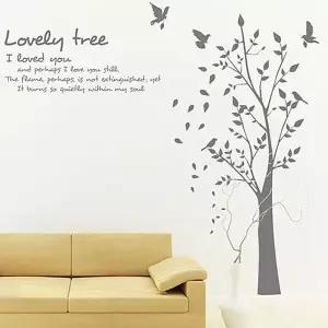 [RIZPICK]러블리트리2(대형) 포인트그래픽스티커