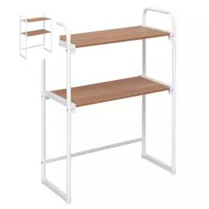 원룸가구 태성 원목무늬 심플 전자렌지 다이 선반(1단/2단)