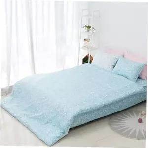 패드 라크벨블루 누빔이불커버 북유럽풍 싱글150-200cm