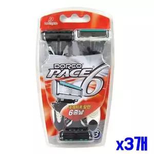 도루코 3개입 x3개 6중날 휴대용면도기 제모용품