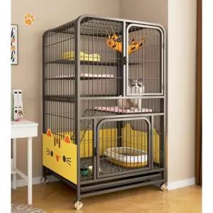 고양이 철제 하우스 집 대형 캣빌라 실내 케이지