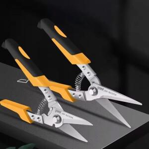 DIY 및 주택 개조에 이상적인 PVC 파이프 시트 절단용 스테인레스 스틸 가위 전문 주석