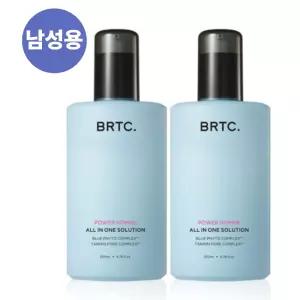 BRTC 파워 옴므 올인원 솔루션 200ml+200ml/남성에센스/남자로션