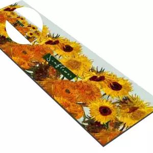 B해바라기 직사각 3세대 규조토매트 대형 주방