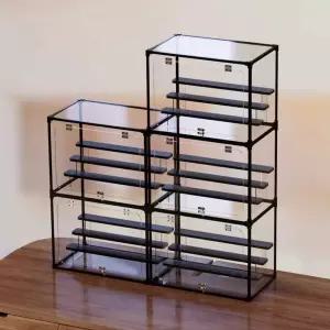 피규어 진열장 조명 아크릴 장식장 전시장 회전