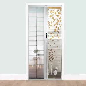 현관문 뽁뽁이 보온 비닐 미세 모기장 방풍 방충망 현관모기장