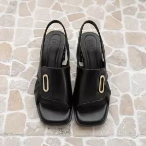 (무중력깔창) Vol2 올킬 스판 슬링백 샌들(4cm)