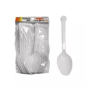 일회용품 플라스틱 스푼 숟가락 다회용 수저 10개 숫가락