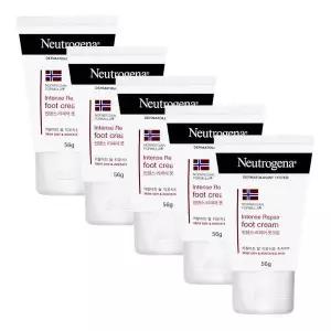 [에이치플러스몰]뉴트로지나 인텐스 리페어 풋크림 56g X 5개