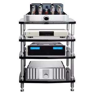 오디오랙 스탠드 스피커 다이 받침대 선반 수납장 장식장