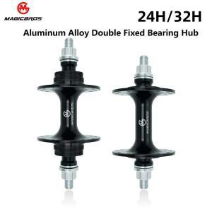 매직브로스 픽시 자전거 부품 기어 앞뒤 허브 싱글 스피드 20H 24H 32H 트랙 사이클링
