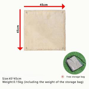 캠핑 내화 천 난연성 절연 매트 담요 유리 코팅 단열 패드 야외 피크닉 바베큐