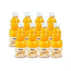 제주 감귤 천혜향 100% 착즙 주스 330ml 8병 무첨가 원액