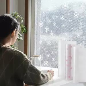 창문 방한 단열 에어캡 투명 뽁뽁이 시트 5m 겨울철 외풍 차단재