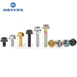 티타늄 티 볼트 M6x10 15 20 25 30 35mm DIN6921 바이크 오토바이 튜닝 호환 플랜지 머리 나사