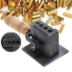 리버서블 주얼리 판금 20 제작 8CM 도구 도구 주조 용융 금속 그루브 오일 잉곳 몰드 주조용