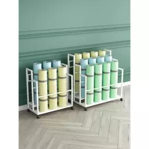 폼롤러거치대 요가도구 헬스장 정리대 수납 정리함 보관함