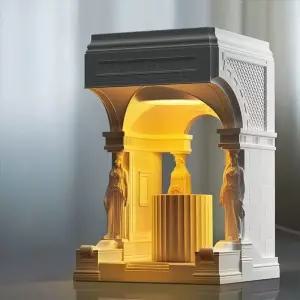 로마 캔들워머 그리스신전 향초 고딕 무드등 수면등