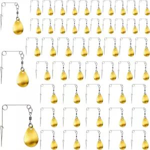 가니 낚시 스피너베이트 매끄러운 스푼 키트 블레이드 리그 윌로우와 티어드롭으로 미끼 교체 액세서리