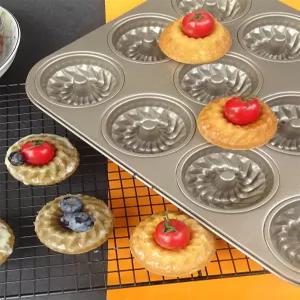 실리콘 케이크틀 미니 가공 제빵틀 하트 휘낭시에 상판 구겔호프 머핀틀