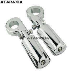 32mm/38mm 바이크 오토바이 하이웨이 크래시 바 발 페그 레스트 클램프 엔진 가드 마운트 Harley Sportster