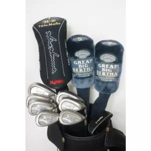 혼마 트윈마크 2스타 드라이버 캘러웨이 X-14 그라파이트 아이언 풀세트 캐디백 포함