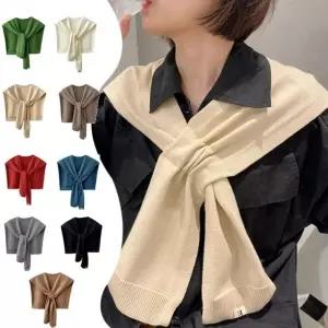 DUGNMARKT  숄 케이프 망토 여성용 간절기 패션 여름 니트 가디건