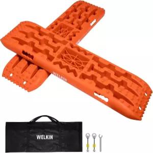 WELKIN 10톤 트랙션 보드 오프로드 차량/SUV/자동차/지프용 리커버리 트랙 매트 모래 진흙 얼음 눈 위의