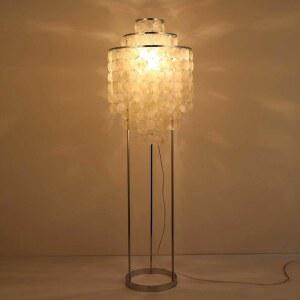 자개 플로어 램프 무드등 베르판펀 스탠드 조명 조개 장스탠드