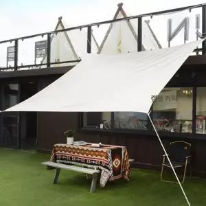 방수 사각 선쉐이드 자외선 옥상 차단 카페 천막 팬션 수영장 그늘막 방수천 패브릭 발코니
