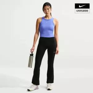 NIKE 나이키 원 여성 하이웨이스트 플레어 레깅스 IB9136-010 973385