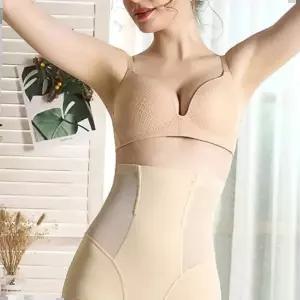 F005935_메쉬배색 컷팅 보정속바지 팬티속바지